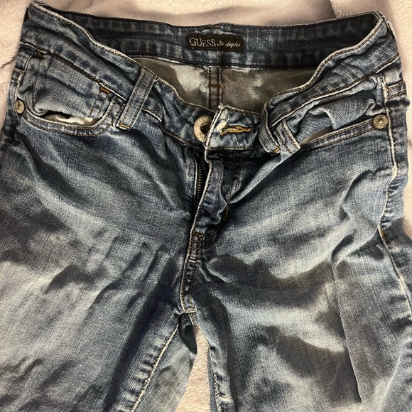 Guess jeans 🤍 Size 26 ❣️ Vintage 🤍  Style is “Modele” ❣️ - Picture 4 of 8